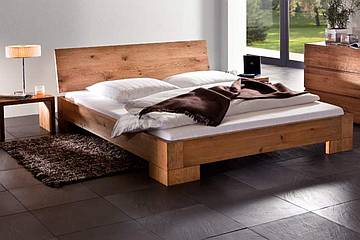 Massivholzbett Oakline Vaco