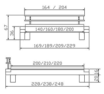 Massivholzbett Factoryline Festo3 Skizze