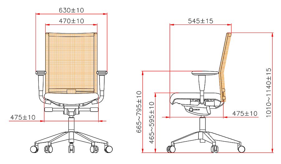 Sanitech Easy Mesh Skizze