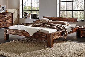 Massivholzbett Factory San Diego2